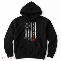 American Flag With Bartender Cool Gift For Women Men Father Hoodie thumb 0