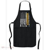 American Flag Woodworker Carpenter Funny Woodworking Apron thumb 0