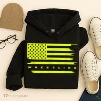 American Flag Wrestling Apparel Wrestling Hoodie thumb 4
