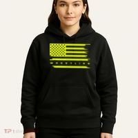 American Flag Wrestling Apparel Wrestling Hoodie thumb 5