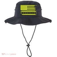 American Flag Wrestling Apparel Wrestling Bucket Hat thumb 0