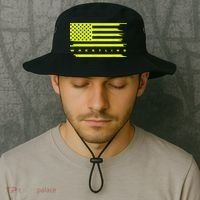 American Flag Wrestling Apparel Wrestling Bucket Hat thumb 2