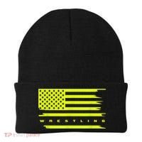 American Flag Wrestling Apparel Wrestling Beanie thumb 0