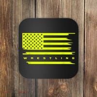 American Flag Wrestling Apparel Wrestling Coaster thumb 0
