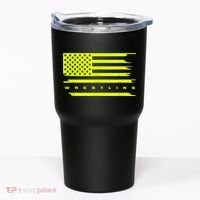 American Flag Wrestling Apparel Wrestling Tumbler thumb 0