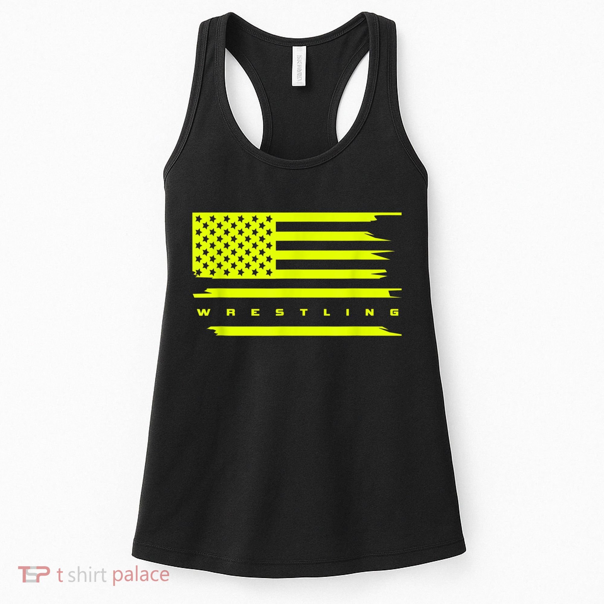 American Flag Wrestling Apparel Wrestling Women's Tank Top