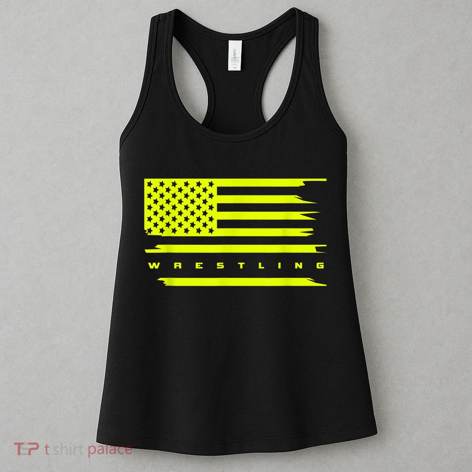 American Flag Wrestling Apparel Wrestling Women's Tank Top