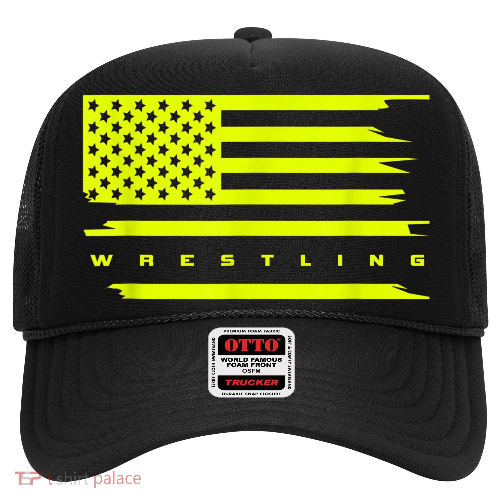 American Flag Wrestling Apparel Wrestling Hat