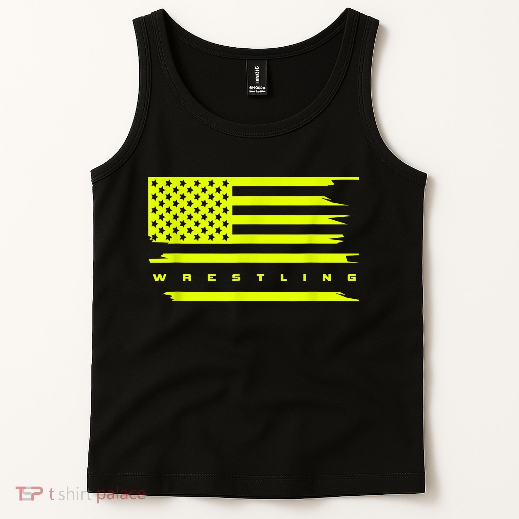 American Flag Wrestling Apparel Wrestling Tank Top