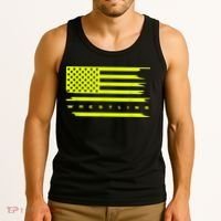 American Flag Wrestling Apparel Wrestling Tank Top thumb 3