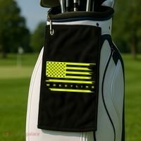 American Flag Wrestling Apparel Wrestling Golf Towel thumb 2