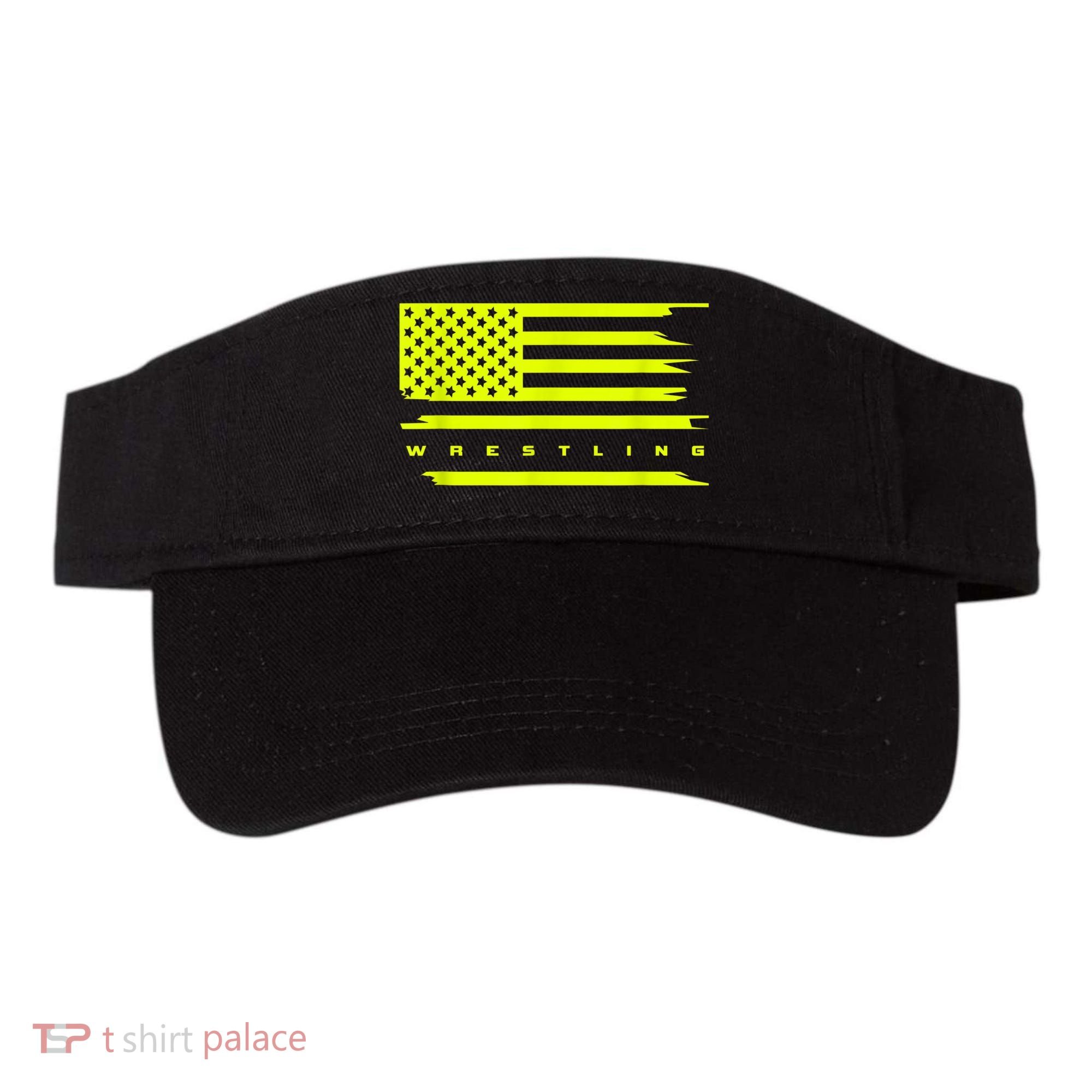 American Flag Wrestling Apparel Wrestling Visor