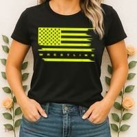 American Flag Wrestling Apparel Wrestling Women's T-Shirt thumb 2