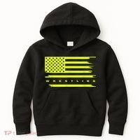 American Flag Wrestling Apparel Wrestling Kids Hoodie thumb 0