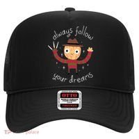 Always Follow Your Dreams Horror Character Halloween Costume Hat thumb 0