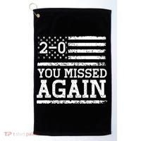 American Flag You Missed 2 0 Golf Towel thumb 0