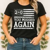 American Flag You Missed 2 0 Women's T-Shirt thumb 2