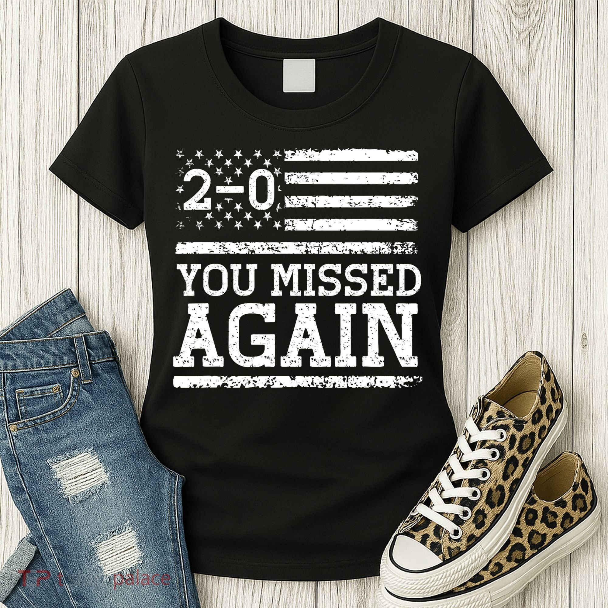 American Flag You Missed 2 0 Women's T-Shirt
