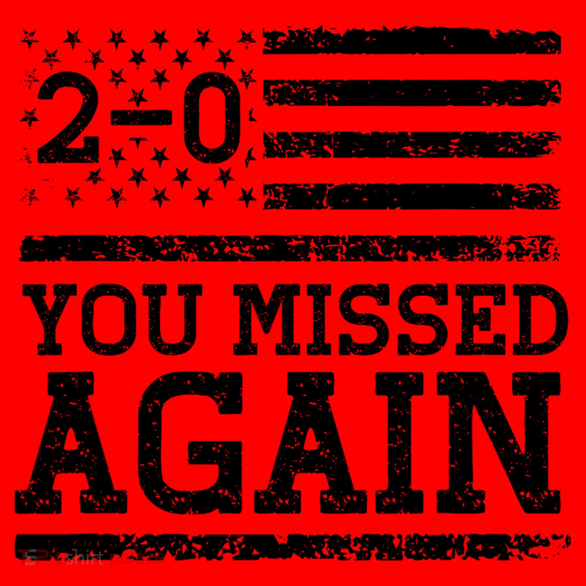 American Flag You Missed 2 0 Santa Hat