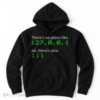 Admin Geek 127.0.0.1 1 There Is No Place Like Home Hoodie thumb 0