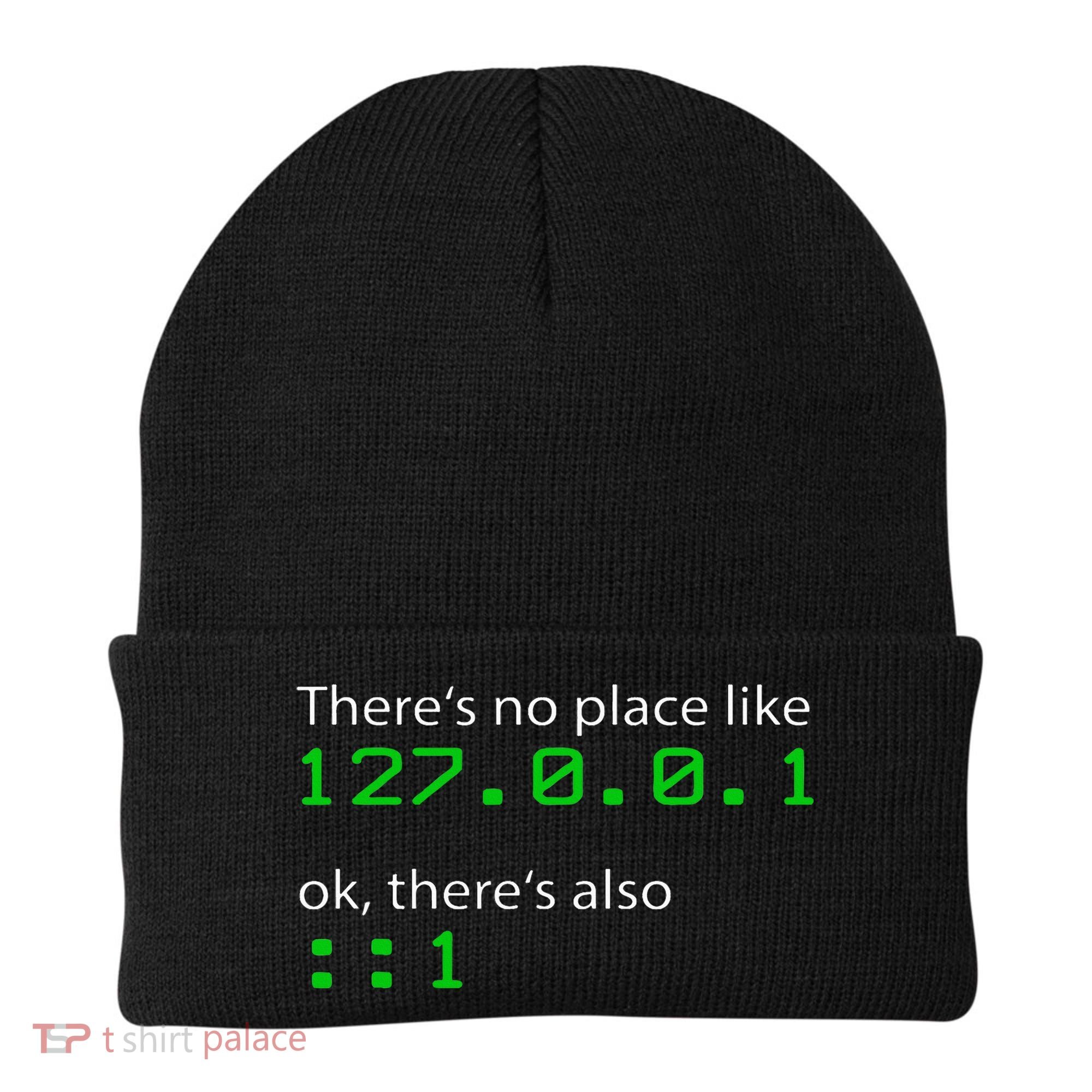 Admin Geek 127.0.0.1 1 There Is No Place Like Home Beanie