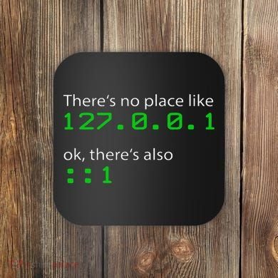 Admin Geek 127.0.0.1 1 There Is No Place Like Home Coaster