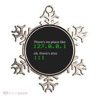 Admin Geek 127.0.0.1 1 There Is No Place Like Home Ornament thumb 0