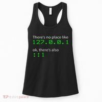 Admin Geek 127.0.0.1 1 There Is No Place Like Home Women's Tank Top thumb 0