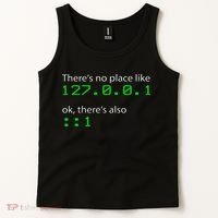 Admin Geek 127.0.0.1 1 There Is No Place Like Home Tank Top thumb 2