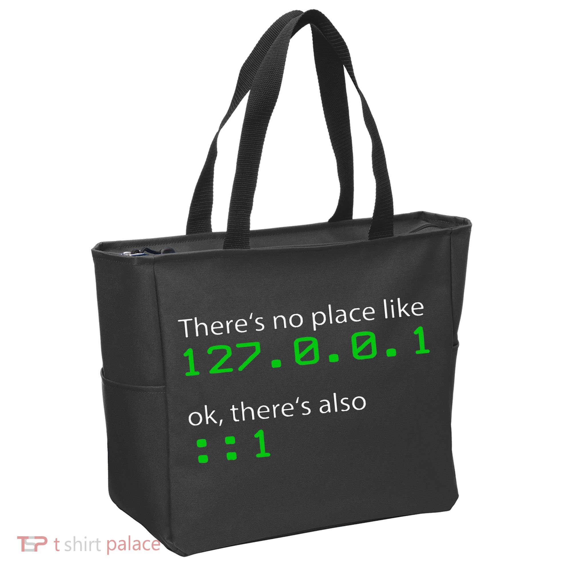 Admin Geek 127.0.0.1 1 There Is No Place Like Home Tote Bag