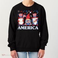 America Gnome 4th Of July Celebration Women's Sweatshirt thumb 0