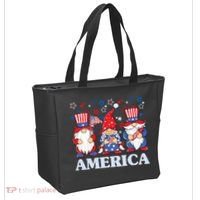 America Gnome 4th Of July Celebration Tote Bag thumb 2