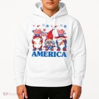 America Gnome 4th Of July Celebration Hoodie thumb 2