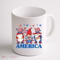 America Gnome 4th Of July Celebration Coffee Mug thumb 1