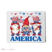 America Gnome 4th Of July Celebration Mousepad thumb 0