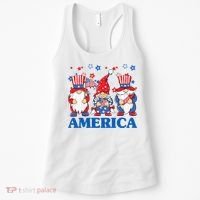 America Gnome 4th Of July Celebration Women's Tank Top thumb 0