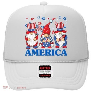 America Gnome 4th Of July Celebration Hat