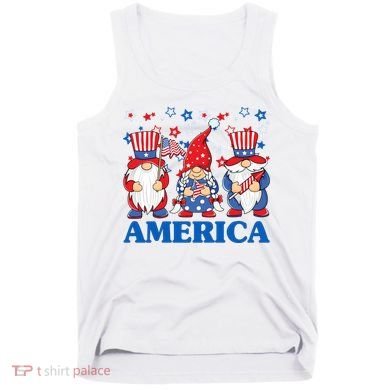 America Gnome 4th Of July Celebration Tank Top