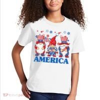 America Gnome 4th Of July Celebration Kids T-Shirt thumb 2