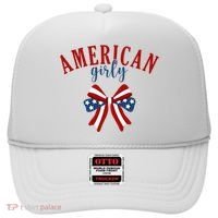 American Girly 4th Of July Usa Bow Hat thumb 0