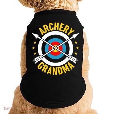 Archery Grandma Archer Bow Shooting Mothers Day Gift Doggie Tank