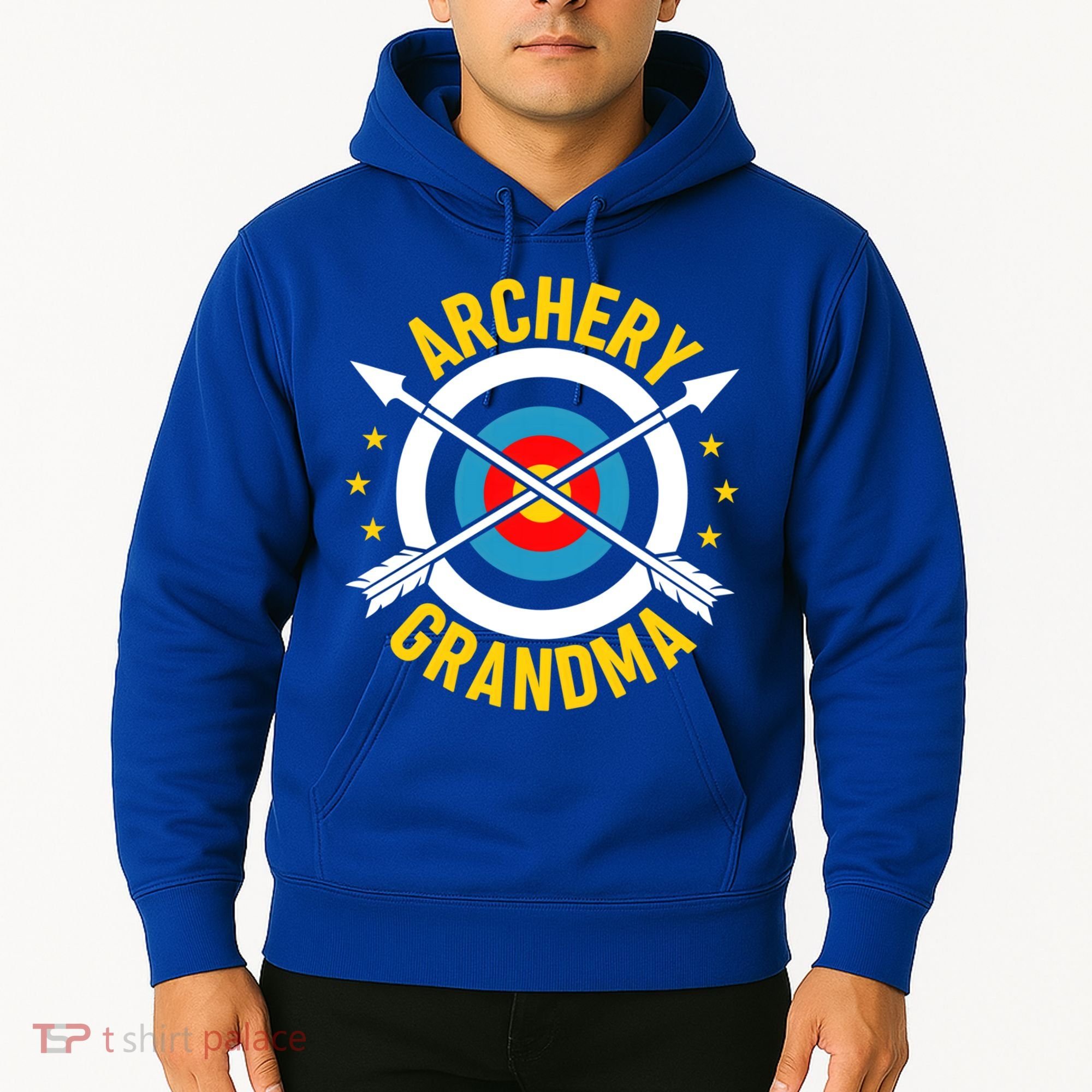 Archery Grandma Archer Bow Shooting Mothers Day Gift Hoodie