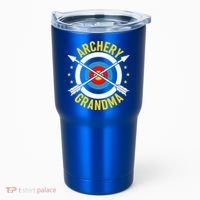 Archery Grandma Archer Bow Shooting Mothers Day Gift Tumbler thumb 0