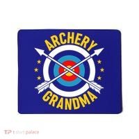 Archery Grandma Archer Bow Shooting Mothers Day Gift Mousepad thumb 0