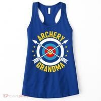 Archery Grandma Archer Bow Shooting Mothers Day Gift Women's Tank Top thumb 0