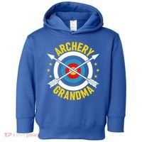 Archery Grandma Archer Bow Shooting Mothers Day Gift Toddler Hoodie thumb 0