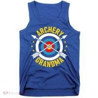 Archery Grandma Archer Bow Shooting Mothers Day Gift Tank Top thumb 0