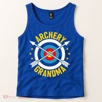 Archery Grandma Archer Bow Shooting Mothers Day Gift Tank Top thumb 2