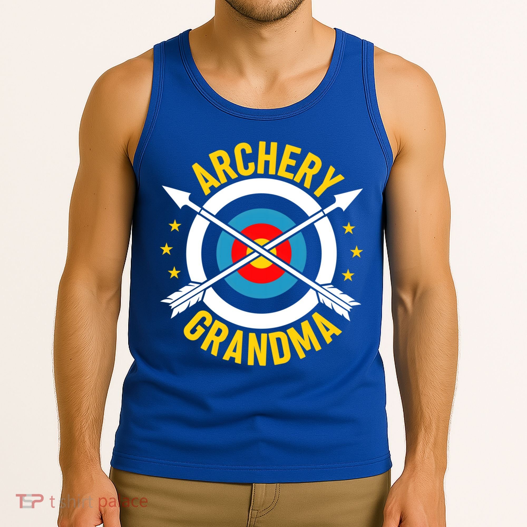 Archery Grandma Archer Bow Shooting Mothers Day Gift Tank Top