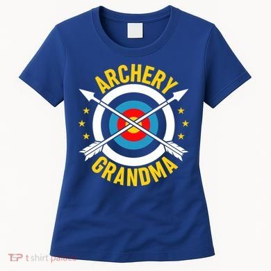 Archery Grandma Archer Bow Shooting Mothers Day Gift Women's T-Shirt